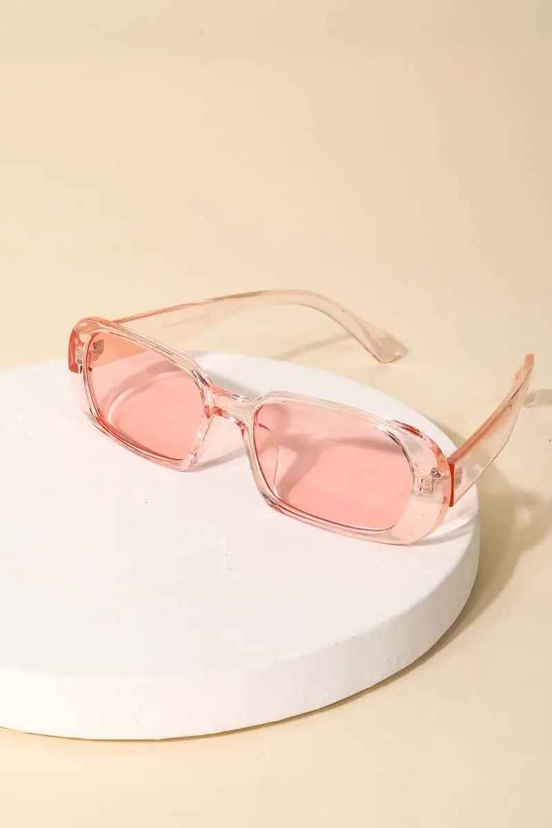 Oval Clear Sunglasses