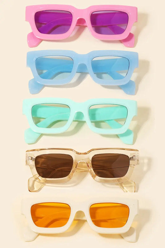 Thick Frame Sunglasses