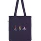 Swimming Ladies Embroidered Tote Bag